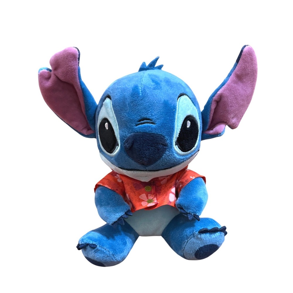 Disney Stitch Plush Toy Hawaiian Shirt Stuffed Animal Kids Gift